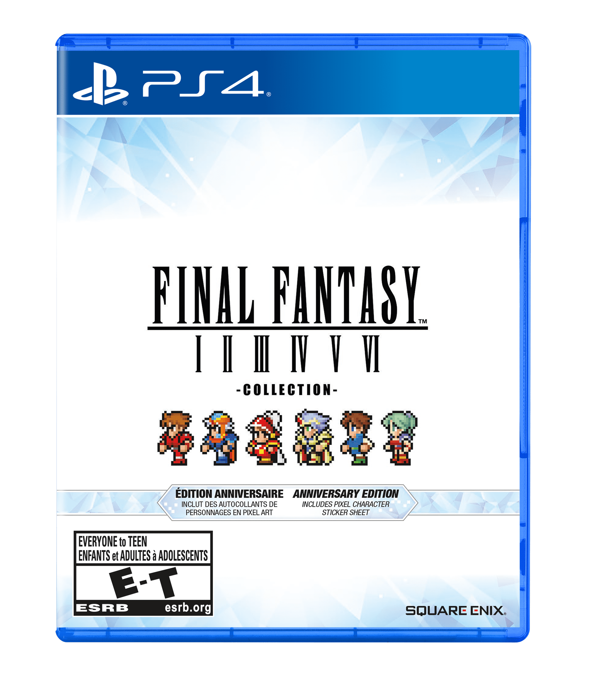 Final Fantasy I-VI Collection Anniversary Edition, PlayStation 4