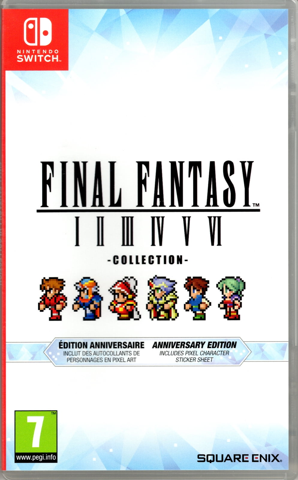 Square Enix Final Fantasy I-VI Anniversary Collection, Pixel