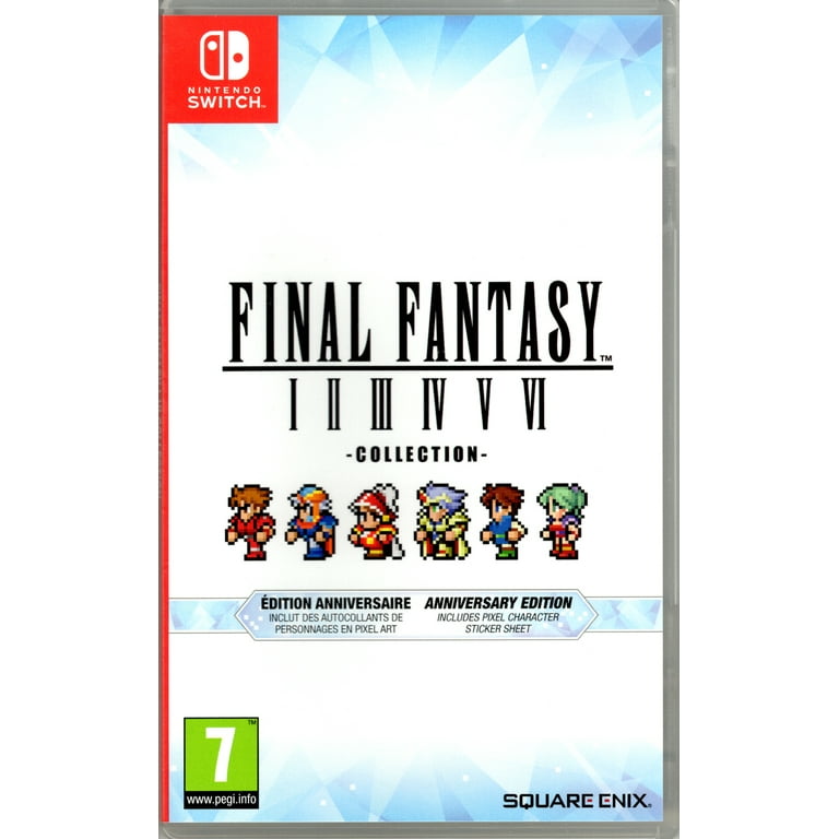 512487 新品未開封　Final Fantasy I-VI Pixel Square Enix Final Fantasy I-VI Anniversary Collection, Pixel