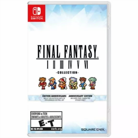 Final Fantasy I-Vi Collection Anniversary Edition (Nintendo Switch) Brand New