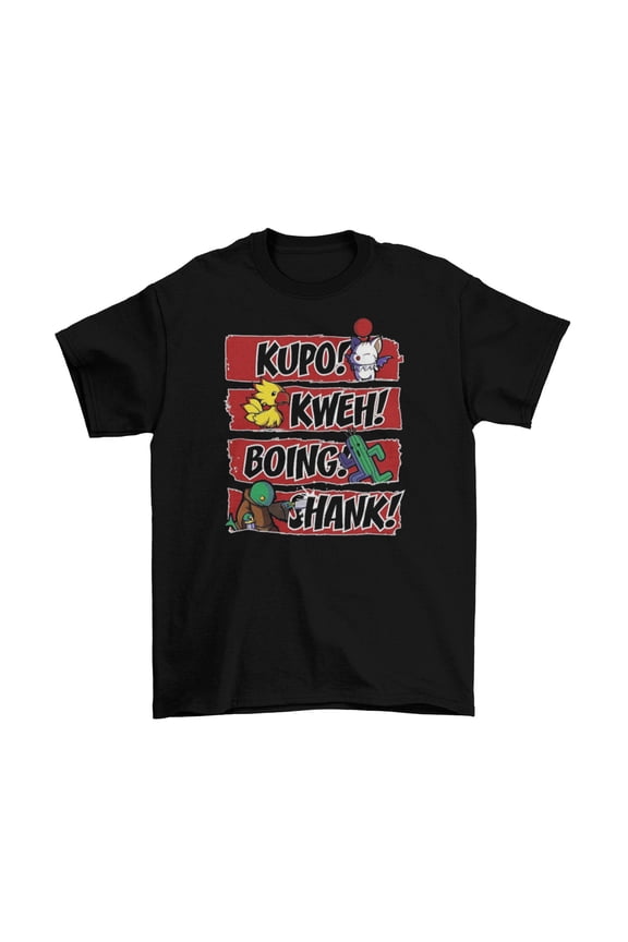 Final Fantasy Moogle Tonberry Chocobo T-Shirt Unisex Adult Funny Sizes RPG New