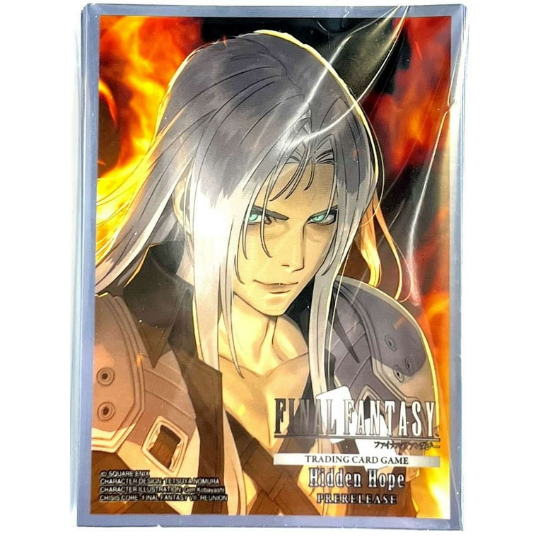 ff7 card sleeves Amazon.com: Final Fantasy TCG: Final Fantasy VII Cloud Card Sleeves  (100-Pack) : Toys & Games main image 0
