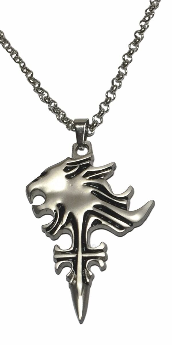 Final Fantasy Squall Griever Pendant Chain Necklace