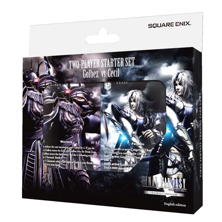 Final Fantasy TCG Golbez vs Cecil Two Player Starter Set