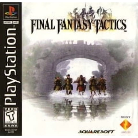 Pre-Owned Final Fantasy Tactics PlayStation Physical Turn-Based Strategy Video Game