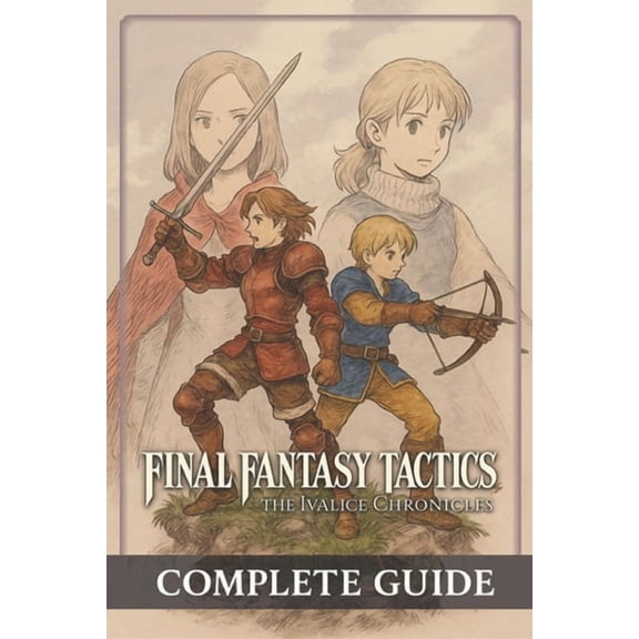 Final Fantasy Tactics: The Ivalice Chronicles Complete Guide, Full Walkthrough, All Jobs, Secrets, Lore & Enhanced E, (Paperback)