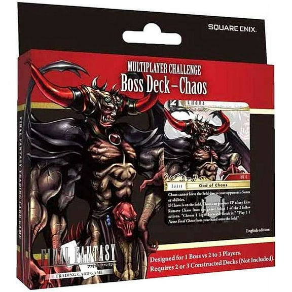 Final Fantasy Trading Card Game Starter Deck Boss Deck (Chaos)