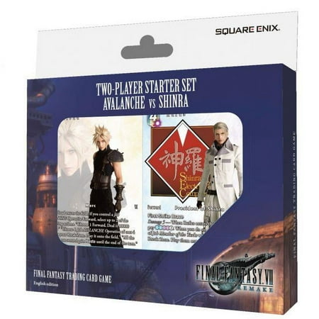 Final Fantasy TCG: Two Player Starter Set: Final Fantasy VII Remake: Avalanche vs Shinra