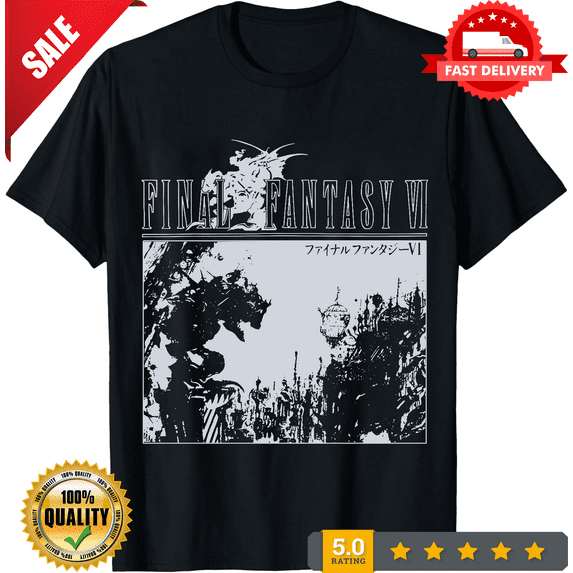 Final Fantasy VI - T shirt, NEW INSTOCK-TH69558