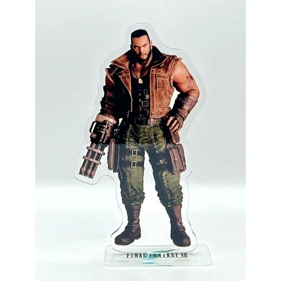 Final Fantasy VII: Barrett 2D Vinyl Stand Figure
