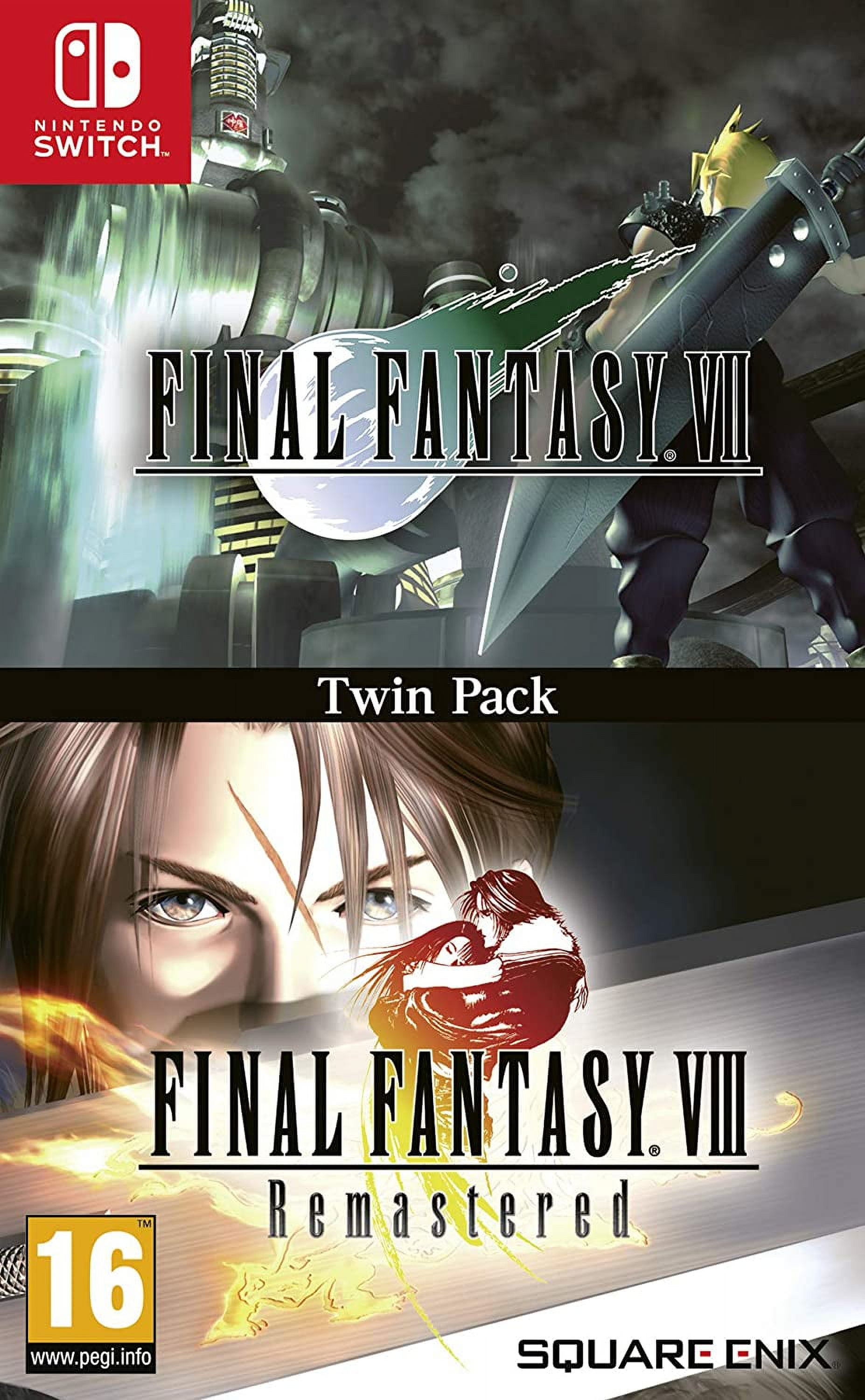 Nintendo Switch FINAL FANTASY VII REMAKE Pack Square Enix Final Fantasy VII & VIII Remastered Twin Pack Games