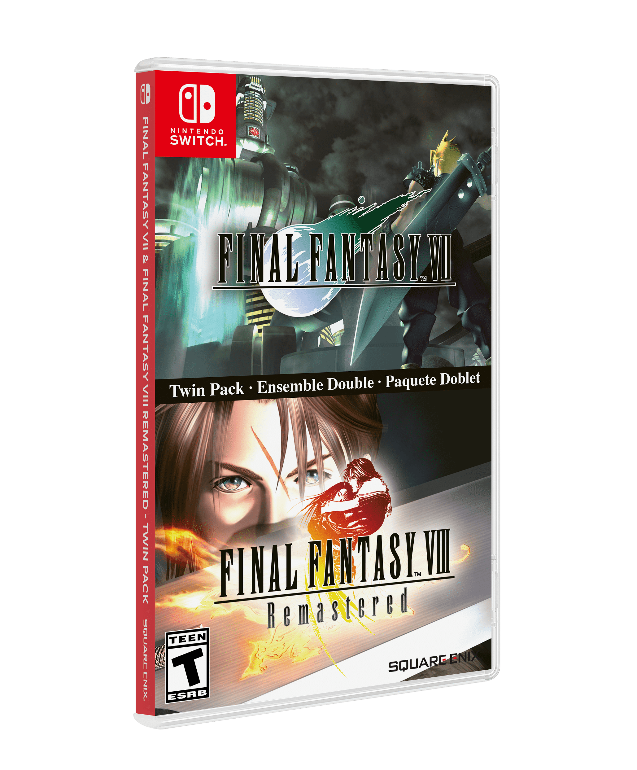 Final Fantasy VII & Final Fantasy VIII Remastered Twin-Pack for Nintendo Switch