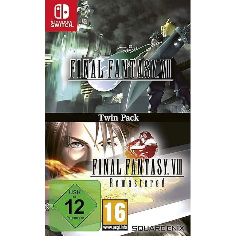 Final Fantasy VII & Final Fantasy VIII Remastered Twin Pack
