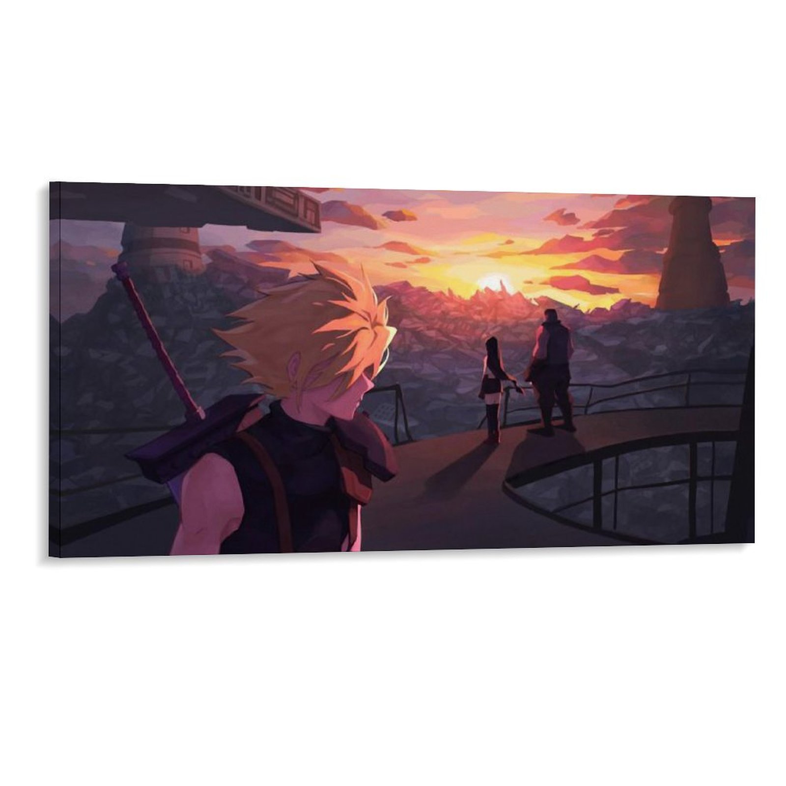 Final Fantasy VII Poster Canvas Painting Creativity Poster for Living ...