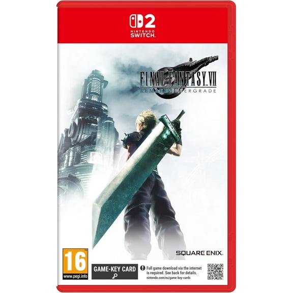 Final Fantasy VII Remake Intergrade Ninteno Switch 2 (Includes Magic: The Gathering Final Fantasy Play Booster)