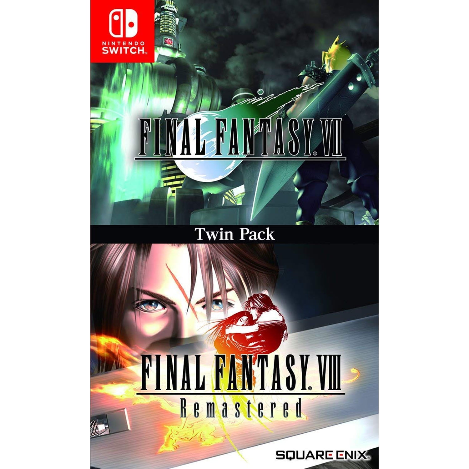 【受注生産品】 Final Fantasy VII & VIII Remastered Video Game, Region Free Nintendo Switch