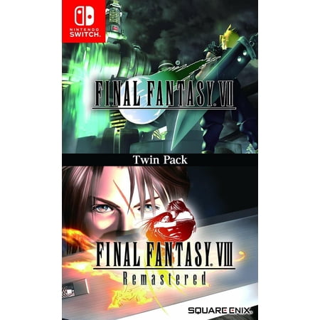Final Fantasy VII and VIII Remastered Twin Pack - Nintendo Switch