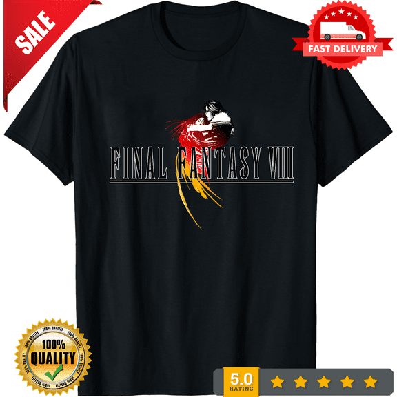 Final Fantasy VIII Retro Video Game T Shirt, LIMITED EDITION-TH66880