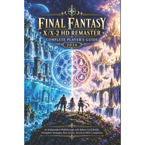 Final Fantasy X/X-2 HD Remaster Complete Player's Guide 2026: An Independent Walkthrough with Sphere Grid Builds, Dressp, (Paperback)
