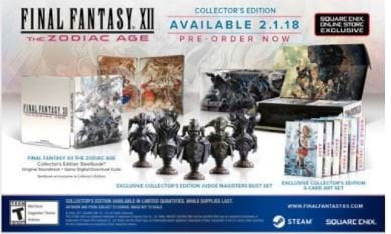 Final Fantasy XII The Zodiac Age Steam CD Key