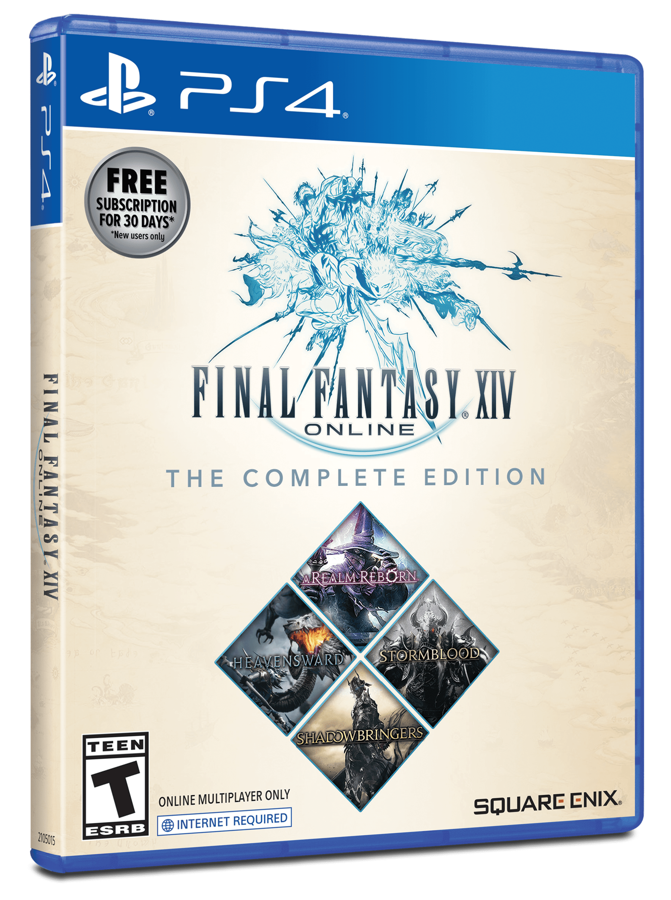  Final Fantasy XIV Online Complete Edition (PS4) : Video Games