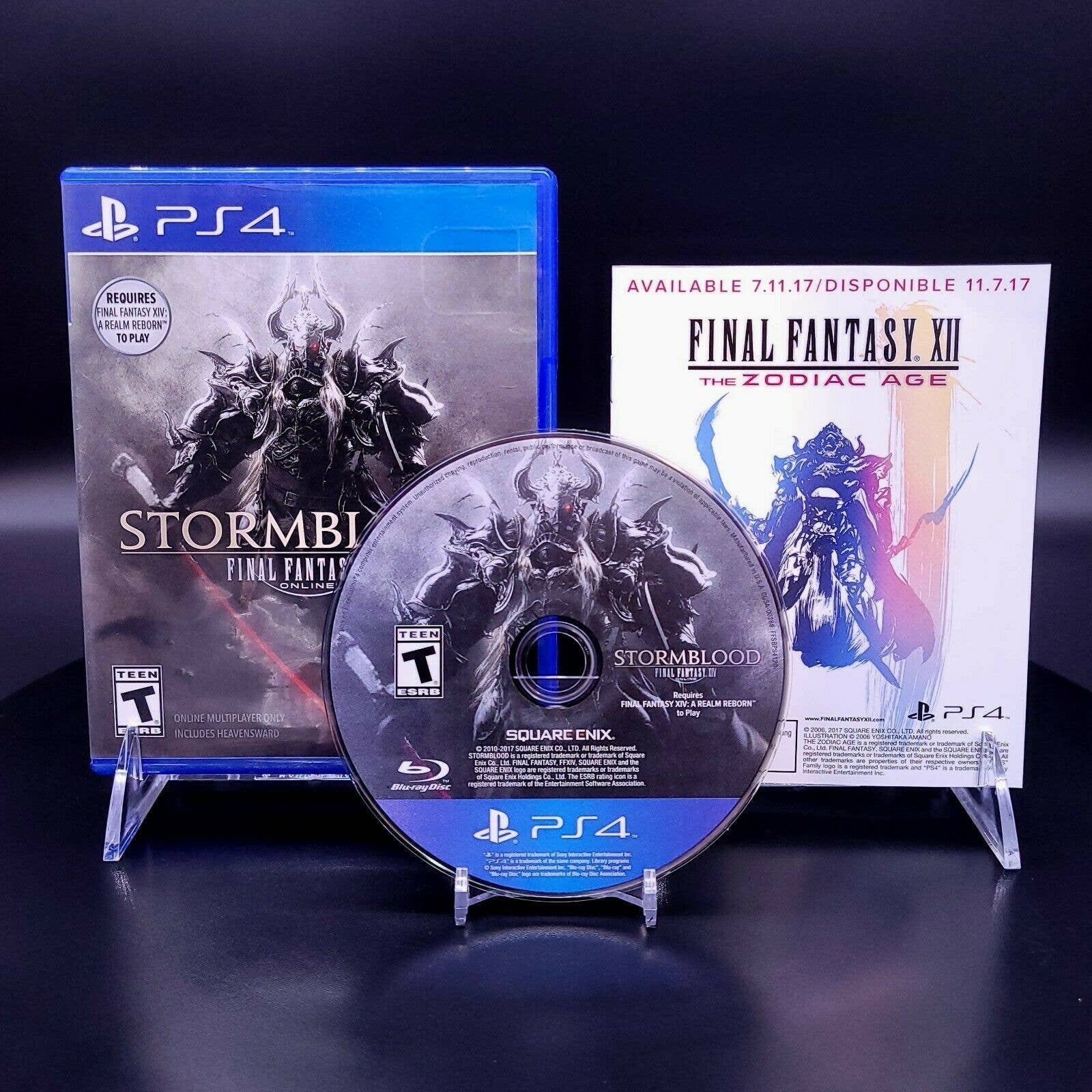 Jeu Final Fantasy Stormblood Pour PlayStation 4 - Neuf, Sous Blister D'origine