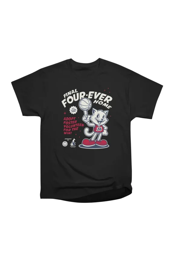 Final FourEver Home March Madness CATdark T-Shirt Tee Gift For Him Merch For Her Apparel F