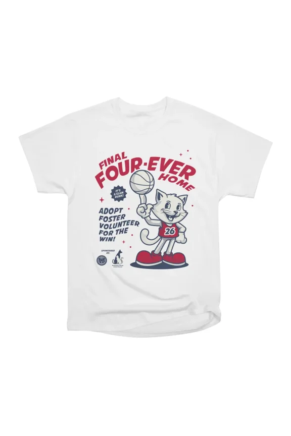 Final FourEver Home March Madness CATlight T-Shirt Tee Gift For Him Merch For Her Apparel