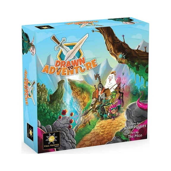 Final Frontier Games Drawn to Adventure Strategy Board Game
