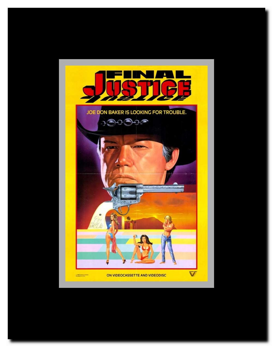 Final Justice Framed Movie Poster