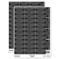 thumbnail image 1 of Final Notice Payment Due Collections Sticker Set - Black - Gloss Finish - 1.5" Small, 1 of 7