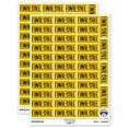 thumbnail image 1 of Final Sale Dotted Border Sticker Set - Yellow - Matte Finish - 1.5" Small, 1 of 7