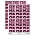 thumbnail image 1 of Final Sale No Refunds Sticker Set - Light Pink - Gloss Finish - 1.75" Medium, 1 of 7