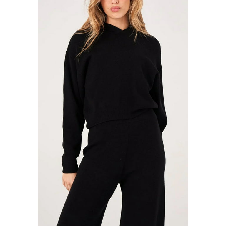 Final Sale Onzie Crop Hoodie Sweater 3797