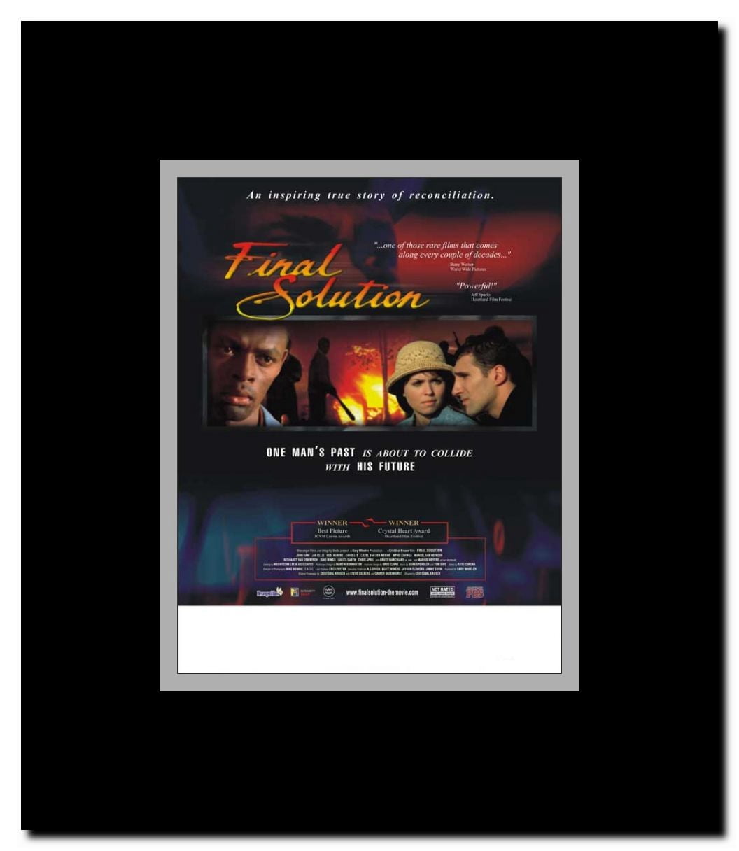 Final Solution Framed Movie Poster