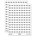 thumbnail image 1 of Final Text 200+ Round Stickers - White - Gloss Finish - 0.50" Size, 1 of 3