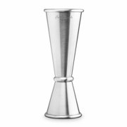 Final Touch Stainless Steel Double Jigger Stainless Steel FTA7053