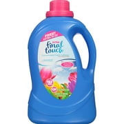 Final Touch Ultra Concentrated Fabric Softener Plus Conditioner, Spring Fresh, 130 Fluid Ounces, 152 Loads