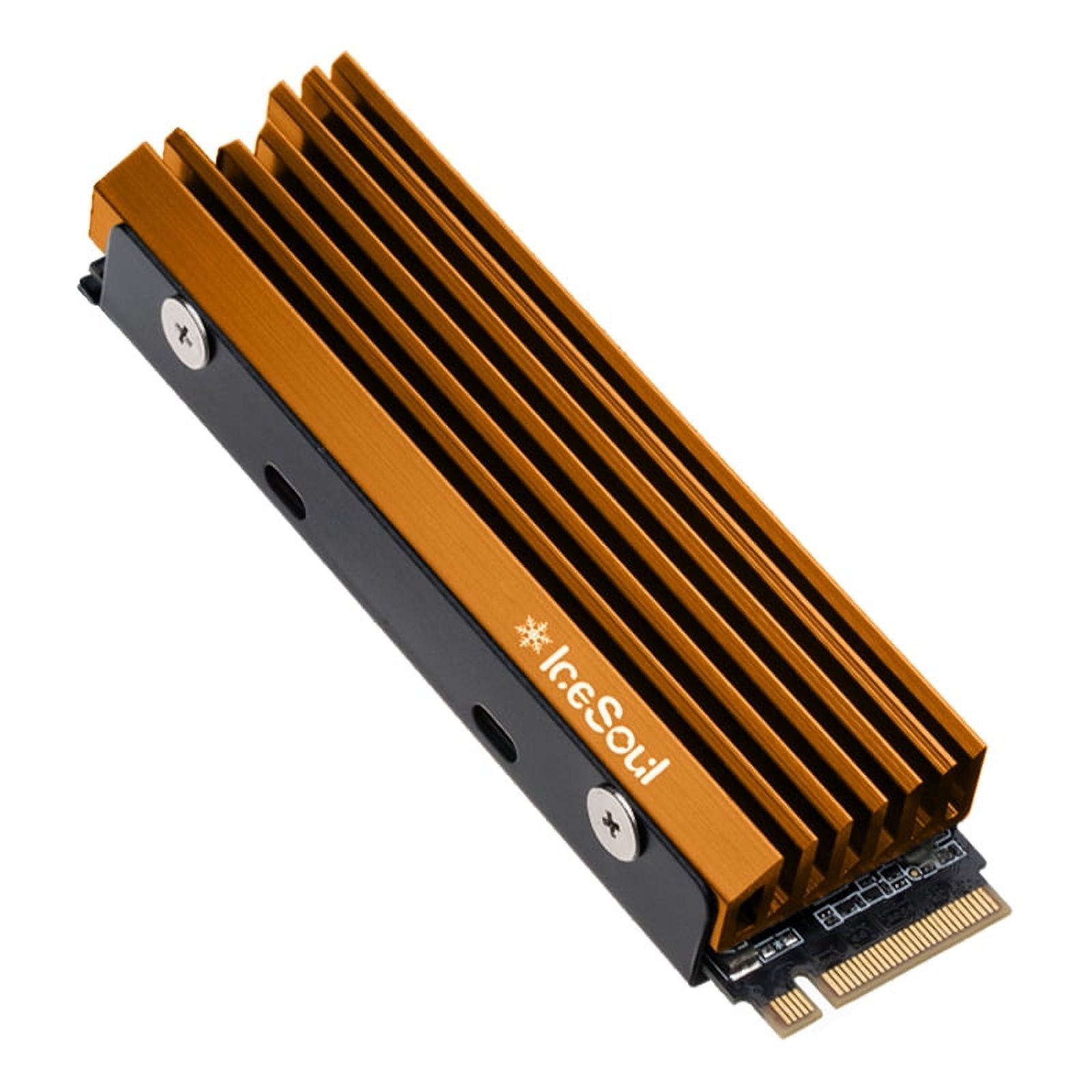 FinalCool IceSoul 08 Aluminum Alloy M.2 SSD Cooling Heat Sink M2 NVME NGFF 2280 Solid State Hard