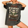 thumbnail image 1 of Finally Friday Halloween T-shirt, Jason Horror Movie Shirt, Scary Movies Halloween Tee, Horror Character Design, 1 of 5