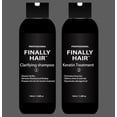 thumbnail image 1 of Finally Hair - Clarifying Shampoo & Keratin Treatment - 100ml Each, 1 of 1