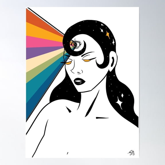 Finally Seeing Poster Wall Art, Modern Wall Decor For Living Room Bedroom, 16x24 UNFRAMED