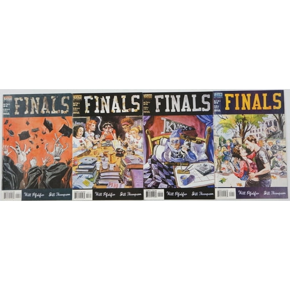 Finals #1-4 VF/NM complete series Jill Thompson ; Vertigo