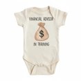 thumbnail image 1 of Finance Newborn Baby Bodysuit, 1 of 6