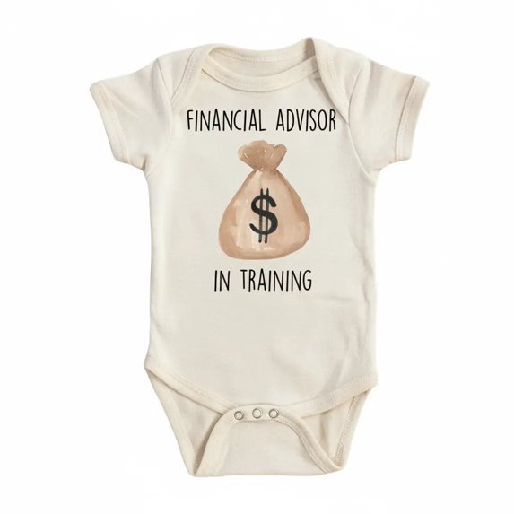Finance Newborn Baby Bodysuit