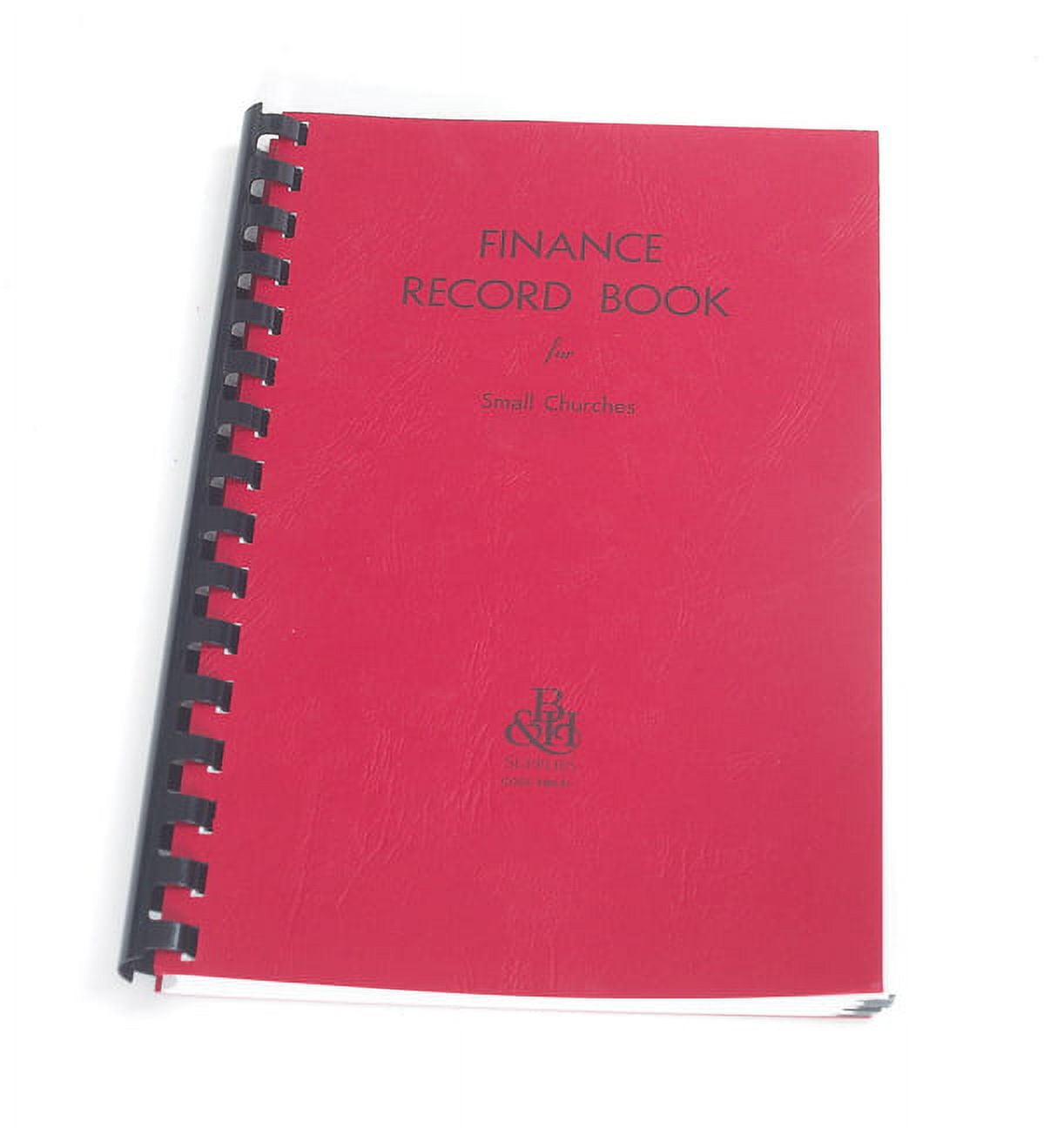 Finance Record Book for Small Churches (Other book format)