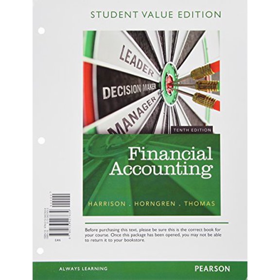 Pre-Owned Financial Accounting Paperback