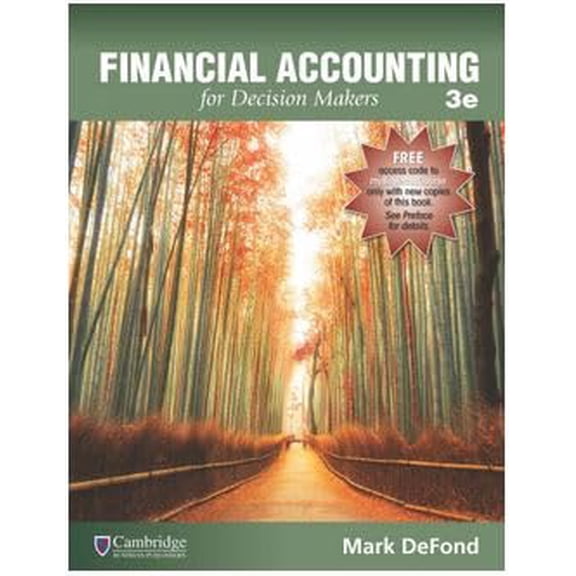 Pre-Owned Financial Accounting for Decision Makers