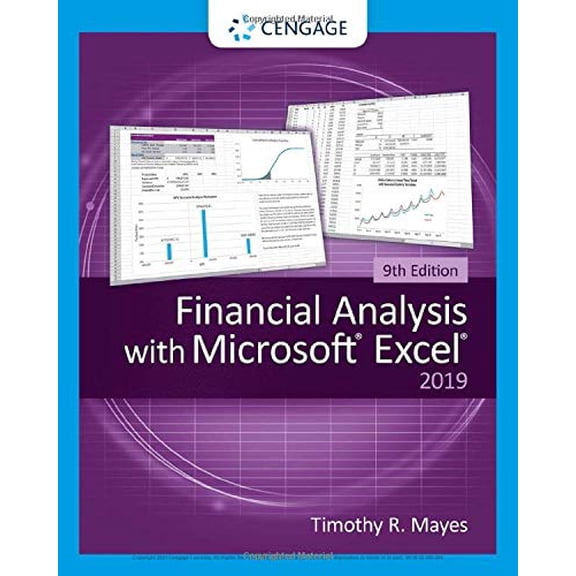 Pre-Owned Financial Analysis with Microsoft Excel, 9780357442050, 0357442059, Paperback, 9 edition