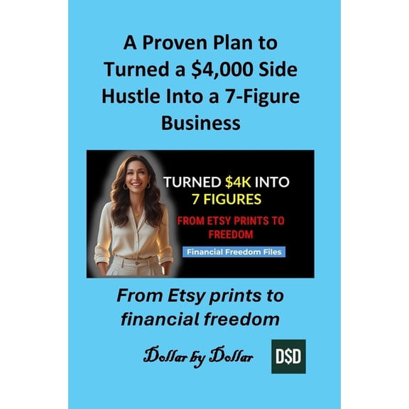 Financial Freedom Files - Narrated Stori A Proven Plan to Turned a $4,000 Side Hustle Into a 7-Figure Business: From Etsy prints to financial freedom, (Paperback)